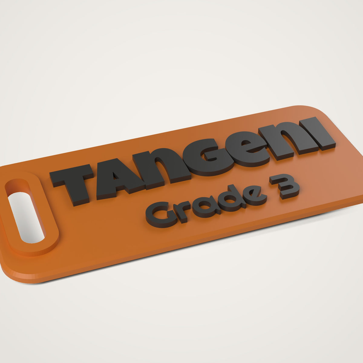 Windhoek 3D personalised school bag name tag