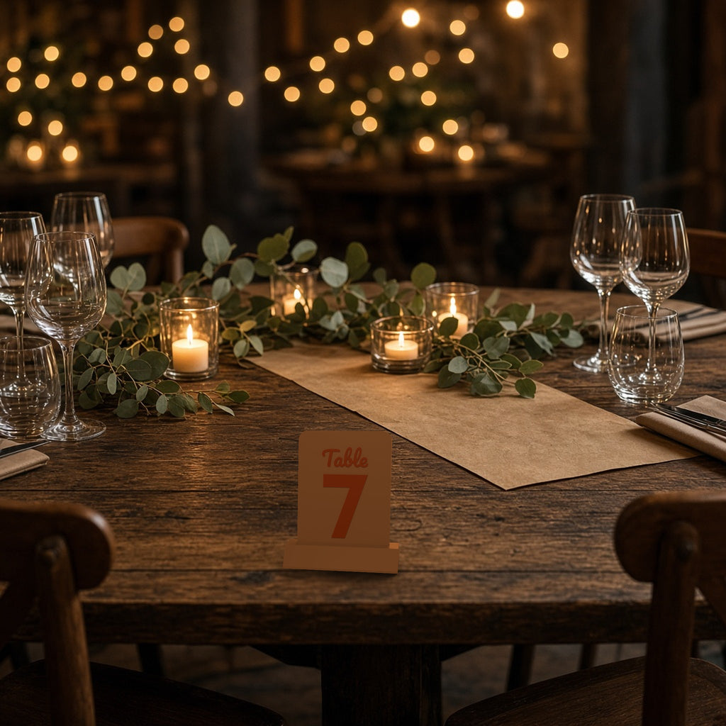 Windhoek 3D table number 7 at an event
